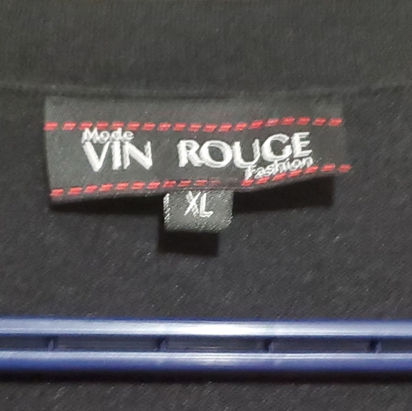 Xl Red/black cardigan - Picture 4 of 4